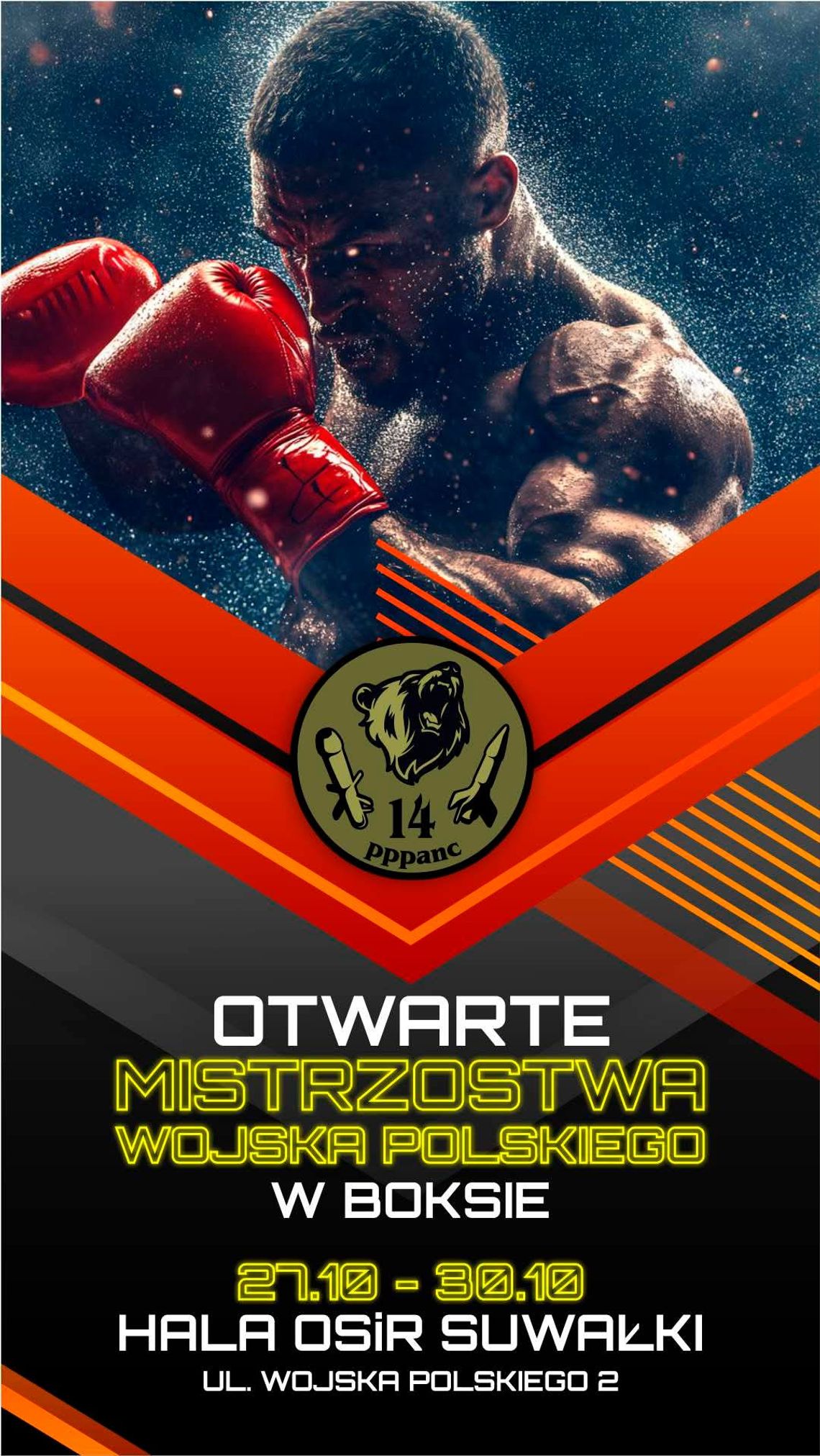 Otwarte Mistrzostwa Wojska Polskiego w Boksie – wielkie sportowe święto w Suwałkach Otwarte Mistrzostwa Wojska Polskiego w Boksie – wielkie sportowe święto w Suwałkach