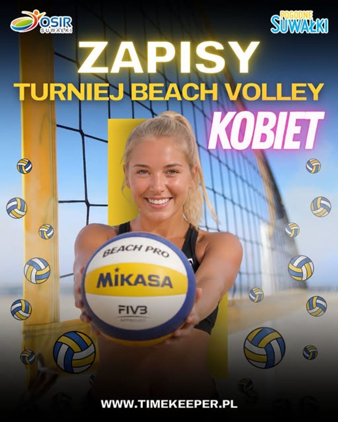 Panie zagrają w siatkówkę plażową nad Zalewem Arkadia. Ruszyły zapisy do turnieju Panie zagrają w siatkówkę plażową nad Zalewem Arkadia. Ruszyły zapisy do turnieju