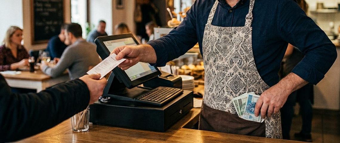 Paragon dla klienta, a pieniądze do kieszeni. Podlaska KAS wykryła nieprawidłowości w warszawskiej restauracji Paragon dla klienta, a pieniądze do kieszeni. Podlaska KAS wykryła nieprawidłowości w warszawskiej restauracji