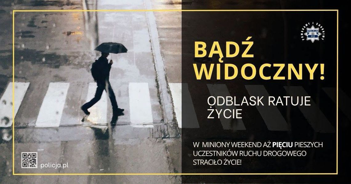Pięć tragicznych zdarzeń na drogach. Policjanci apelują do pieszych i kierowców