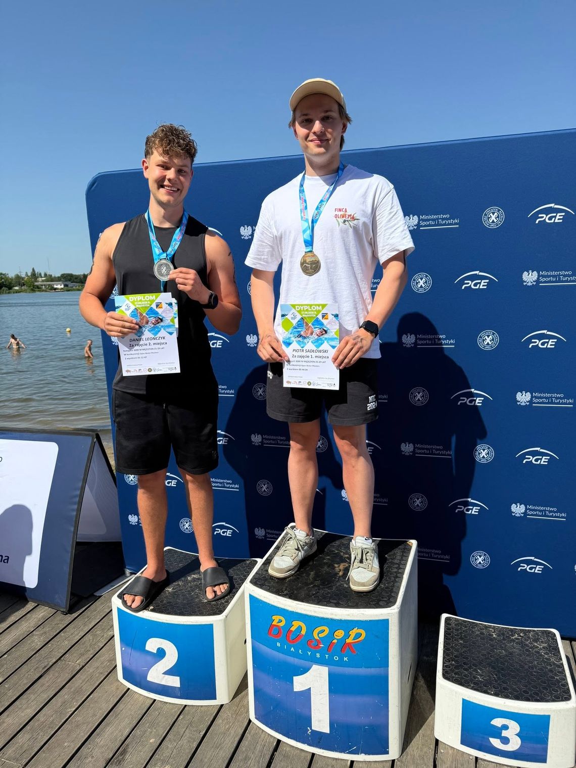 🏊‍♂️Podium na Grand Prix Open Water w Białymstoku