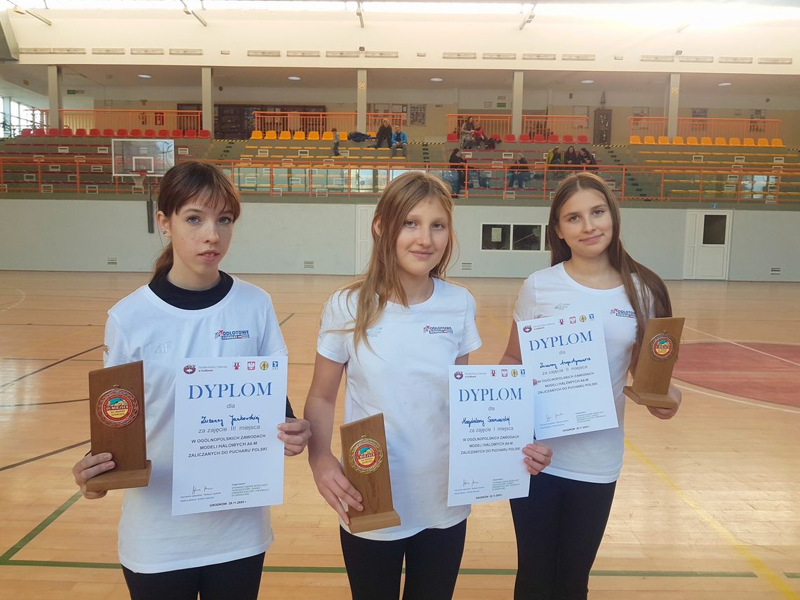 🥇 Podium suwalczanek w Pucharze Polski Modeli Halowych! ✈️ 🥇 Podium suwalczanek w Pucharze Polski Modeli Halowych! ✈️