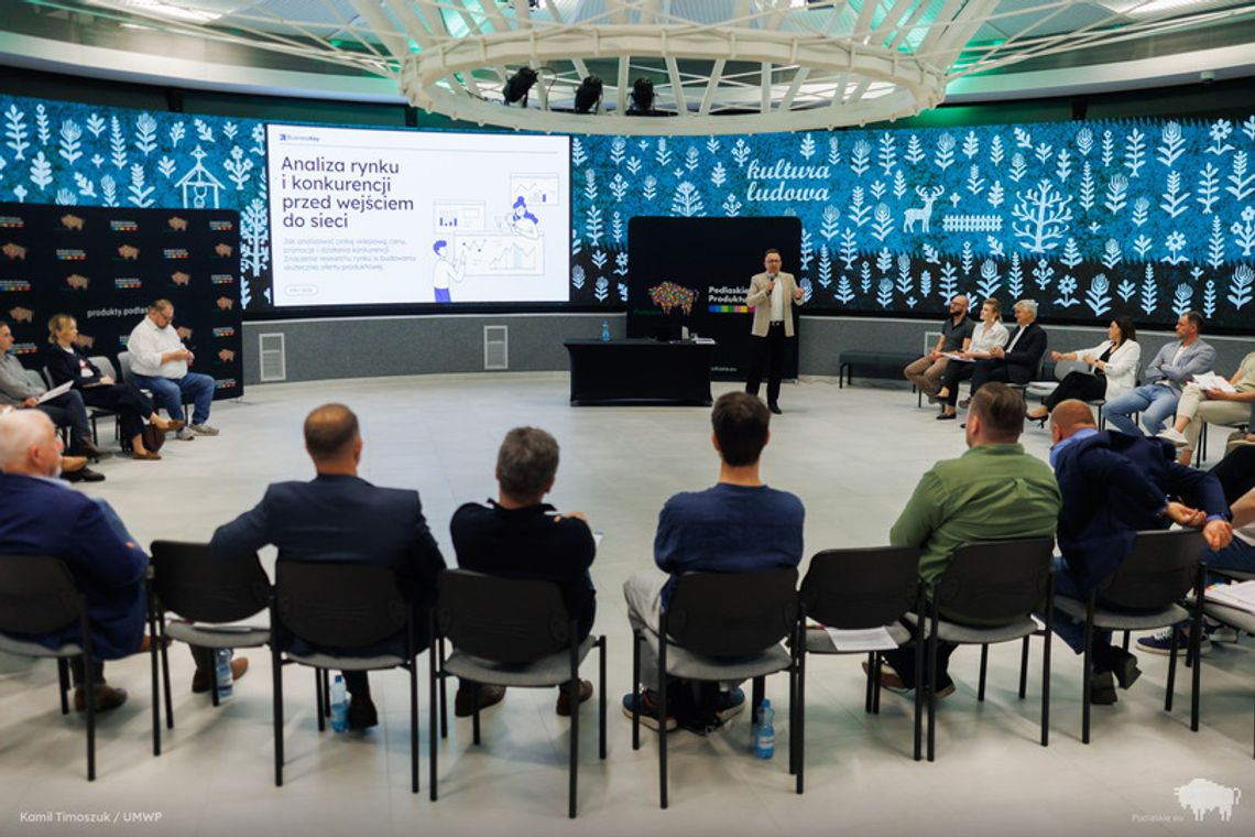 Podlascy producenci chcą podbić sieci handlowe. Szkolenie PCPL o współpracy z marketami
