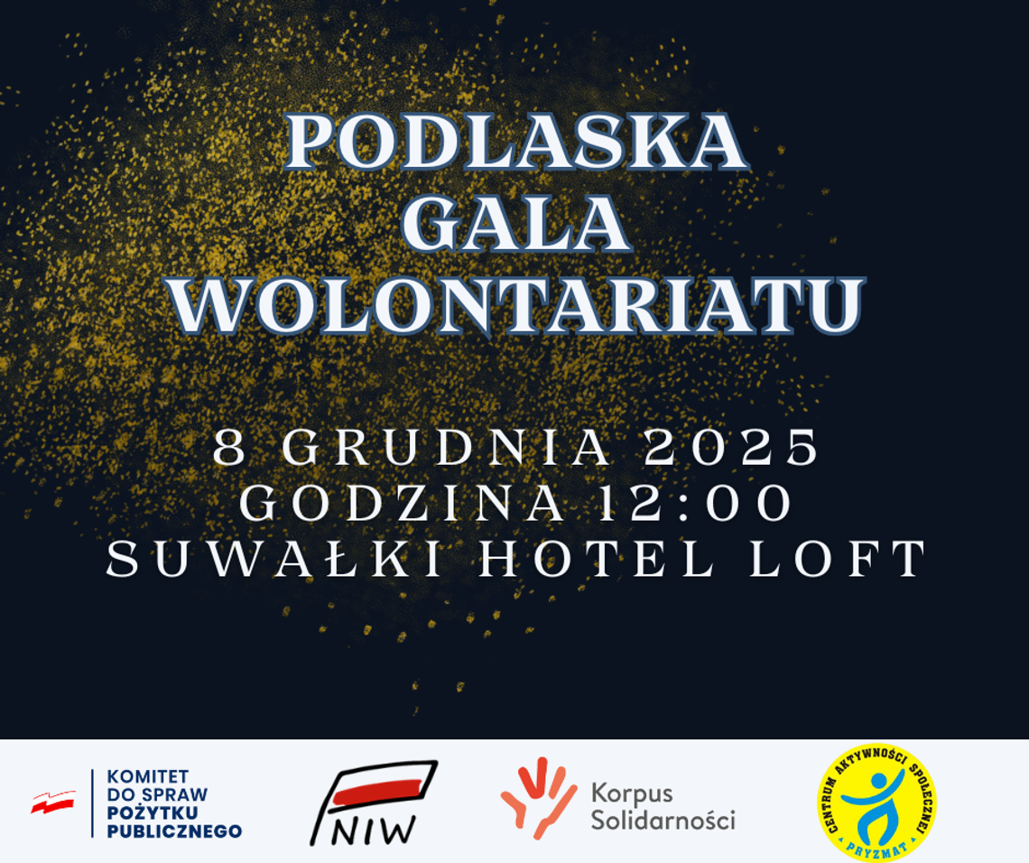 Podlaska Gala Wolontariatu 2025 Podlaska Gala Wolontariatu 2025