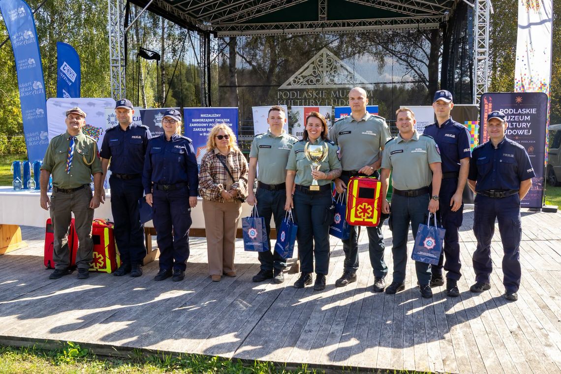 Podlaska KAS na podium. Funkcjonariusze zajęli trzecie miejsce w zawodach z kwalifikowanej pierwszej pomocy Podlaska KAS na podium. Funkcjonariusze zajęli trzecie miejsce w zawodach z kwalifikowanej pierwszej pomocy
