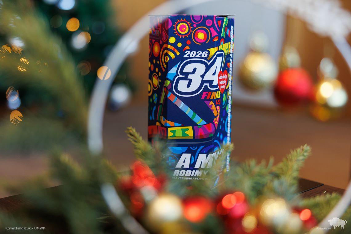 ❤️ Podlaskie gra z WOŚP. Puszka WOŚP w urzędzie marszałkowskim już dostępna ❤️ Podlaskie gra z WOŚP. Puszka WOŚP w urzędzie marszałkowskim już dostępna