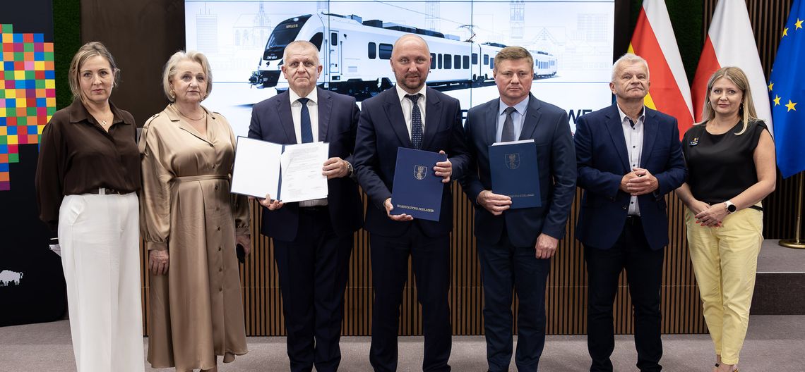 Podlaskie stawia na kolej przyszłości. Region kupi pierwsze hybrydowe pociągi