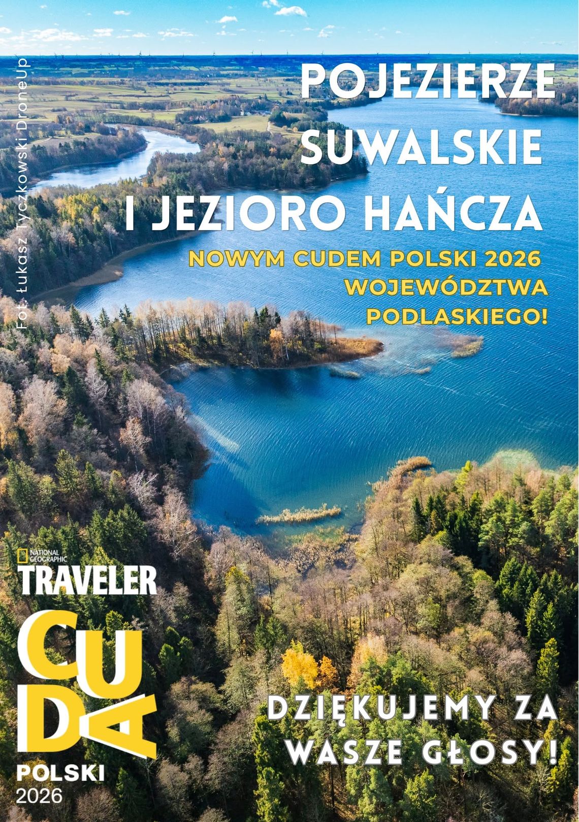 Pojezierze Suwalskie i jezioro Hańcza Cudem Polski 2026! Wielki sukces Suwalszczyzny Pojezierze Suwalskie i jezioro Hańcza Cudem Polski 2026! Wielki sukces Suwalszczyzny