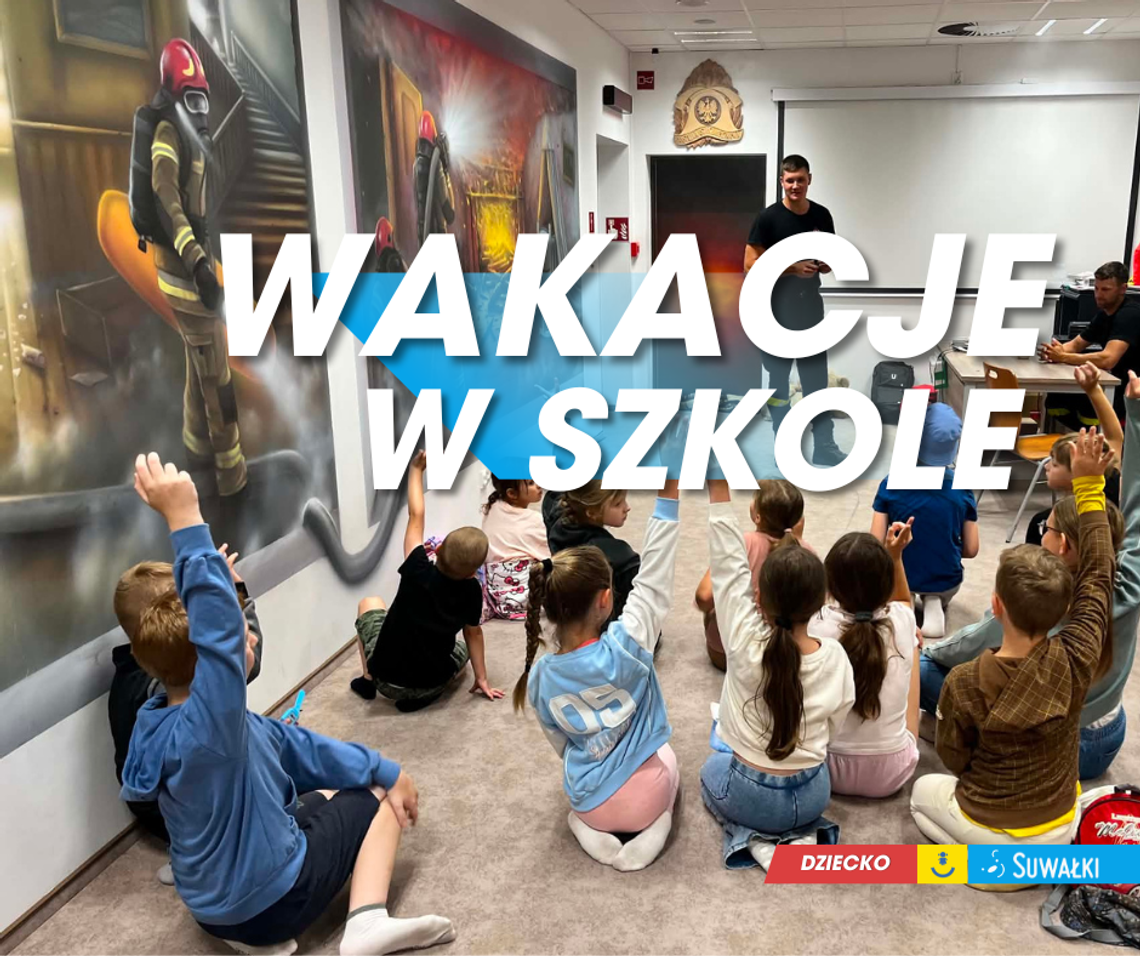 🏕️ Półkolonie letnie w suwalskich szkołach podstawowych – dzieci aktywnie spędzają wakacje 🏕️ Półkolonie letnie w suwalskich szkołach podstawowych – dzieci aktywnie spędzają wakacje