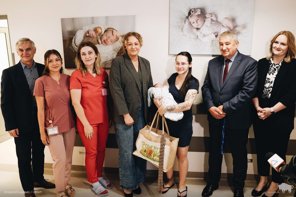 👶💝 „POMPIK” – pierwsze podlaskie wyprawki trafiły do suwalskiego szpitala