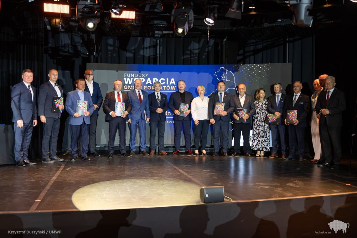 Ponad 13 mln zł dla podlaskich samorządów. Pieniądze pójdą m.in. na drogi, szkoły i kanalizację