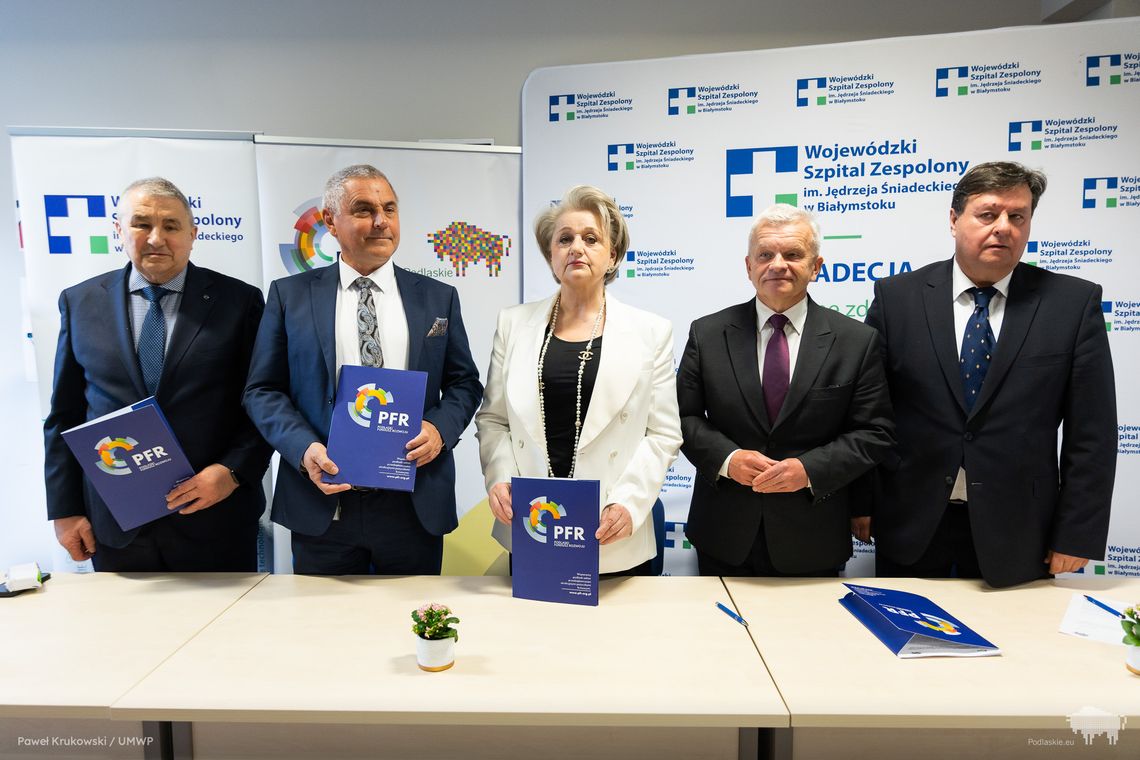 Ponad 20,5 mln zł wsparcia dla szpitali w Białymstoku i Suwałkach