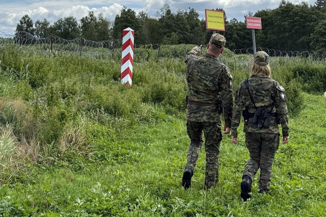 Ponad 25 prób nielegalnego przekroczenia granicy polsko-białoruskiej w trzy dni. Straż Graniczna interweniowała