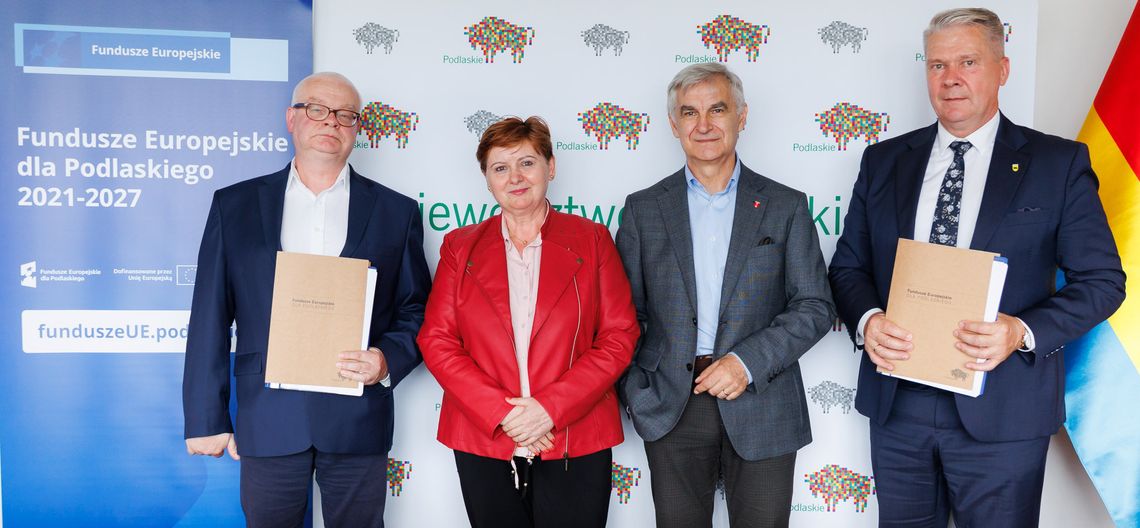 Ponad 5 mln zł z Funduszy Europejskich dla Podlaskiego trafi do Goniądza i Moniek