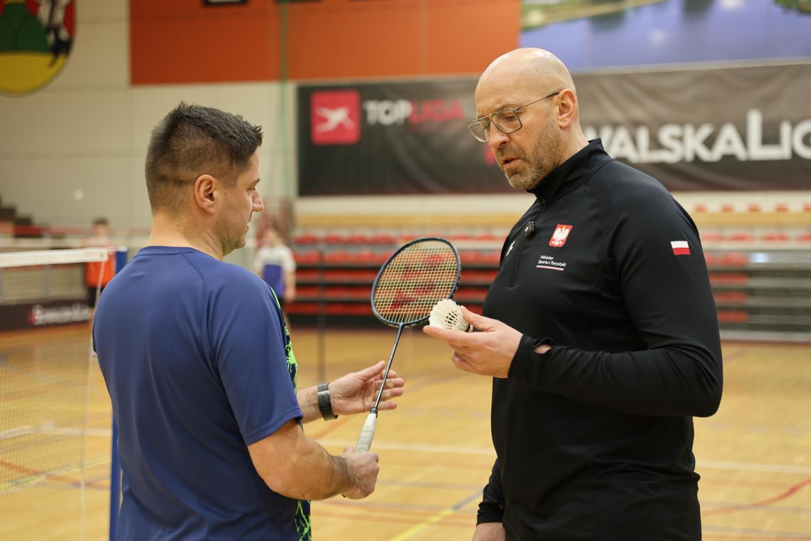 Poseł Jacek Niedźwiedzki na sportowo z Ministrem Sportu Poseł Jacek Niedźwiedzki na sportowo z Ministrem Sportu
