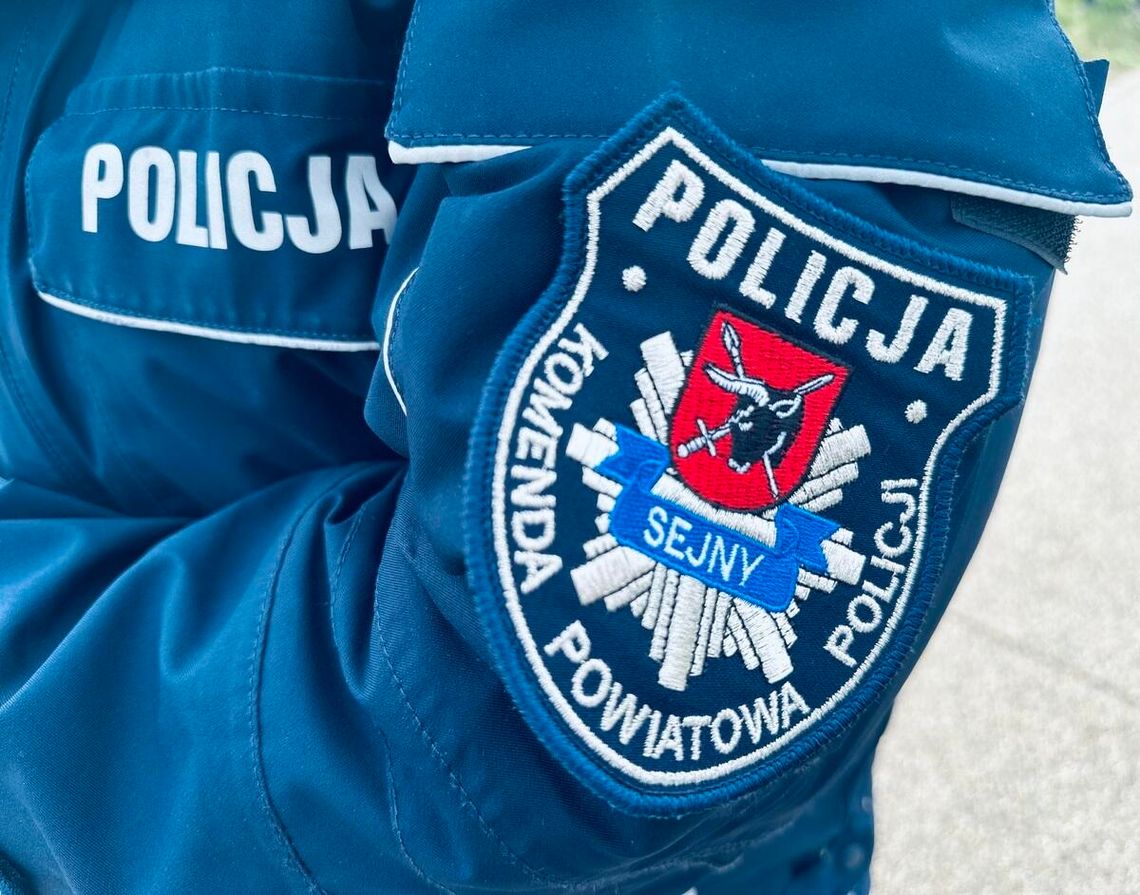 Poszukiwany 46-latek zatrzymany przez sejneńskich policjantów! Poszukiwany 46-latek zatrzymany przez sejneńskich policjantów!