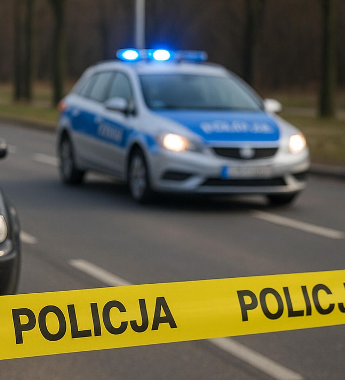 Potrącenie pieszego poza przejściem na ul. Armii Krajowej 🚶‍♂️🚗