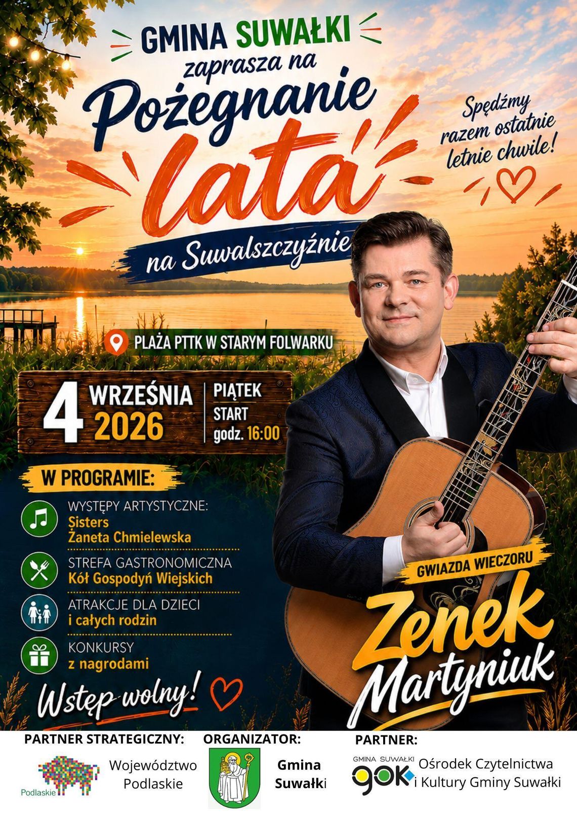 Pożegnanie Lata w Starym Folwarku. Zenek Martyniuk gwiazdą wieczoru