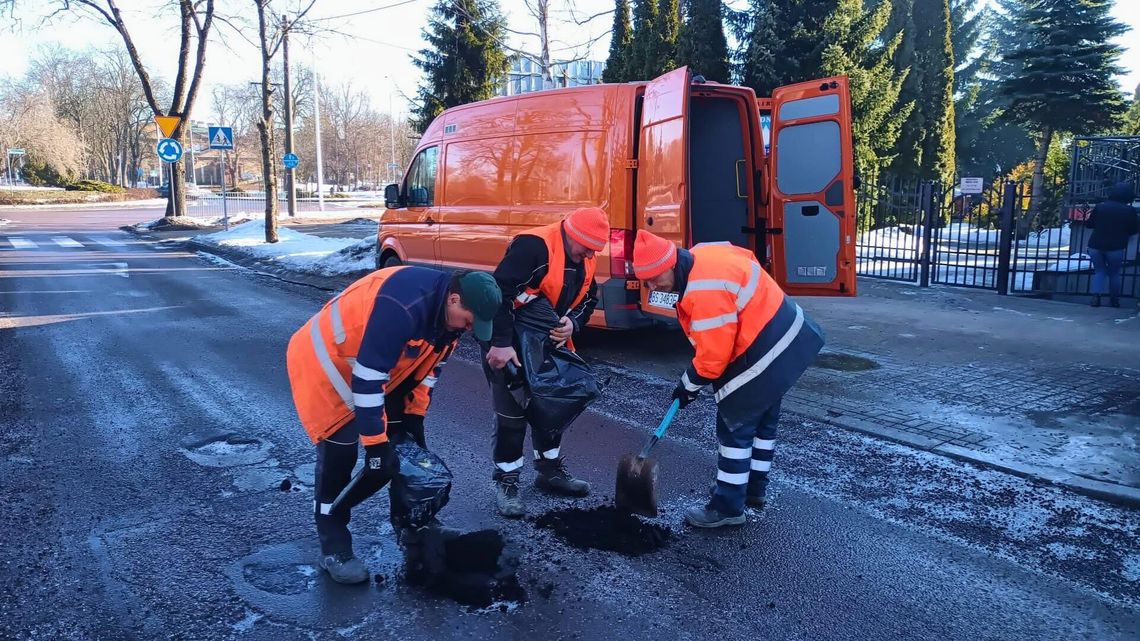 Pozimowe naprawy dróg w Suwałkach. Interweniuje Zarząd Dróg i Zieleni