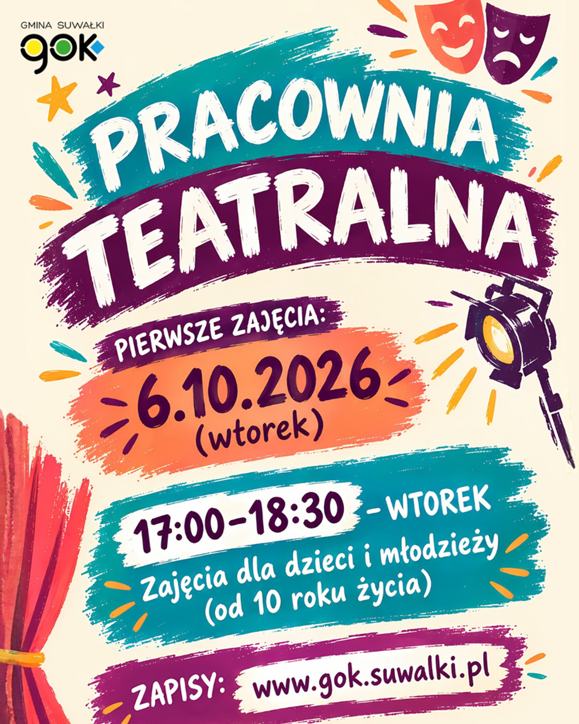 Pracownia Teatralna w Płocicznie. Zajęcia dla dzieci i młodzieży Pracownia Teatralna w Płocicznie. Zajęcia dla dzieci i młodzieży