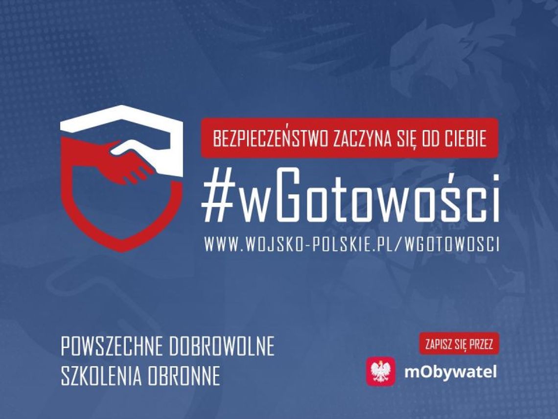 Program „wGotowości”. Wojsko zaprasza na dobrowolne szkolenia obronne
