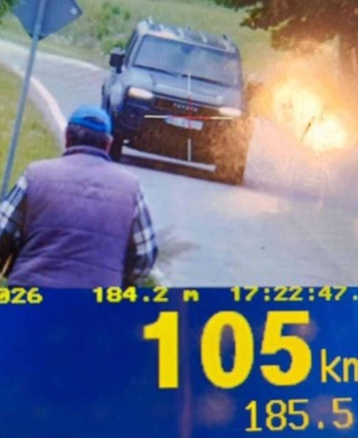🚨Przekroczył prędkość i stracił prawo jazdy
