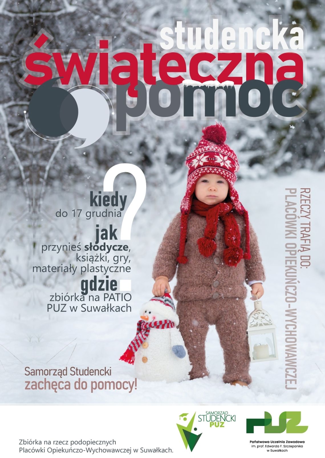 🎁 PUZ charytatywnie – rusza świąteczna zbiórka dla dzieci z suwalskiej placówki 🎁 PUZ charytatywnie – rusza świąteczna zbiórka dla dzieci z suwalskiej placówki