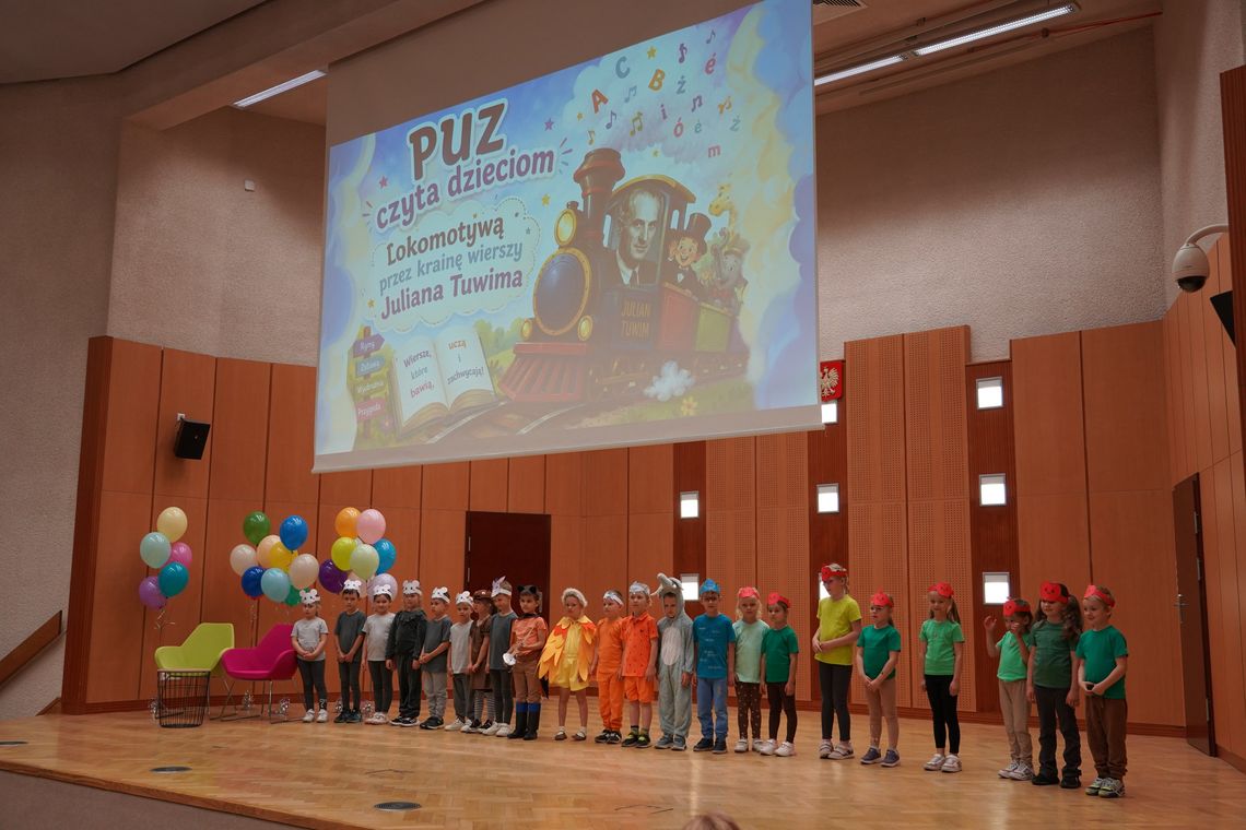 „PUZ czyta dzieciom”. Najmłodsi wyruszyli w literacką podróż z Julianem Tuwimem „PUZ czyta dzieciom”. Najmłodsi wyruszyli w literacką podróż z Julianem Tuwimem