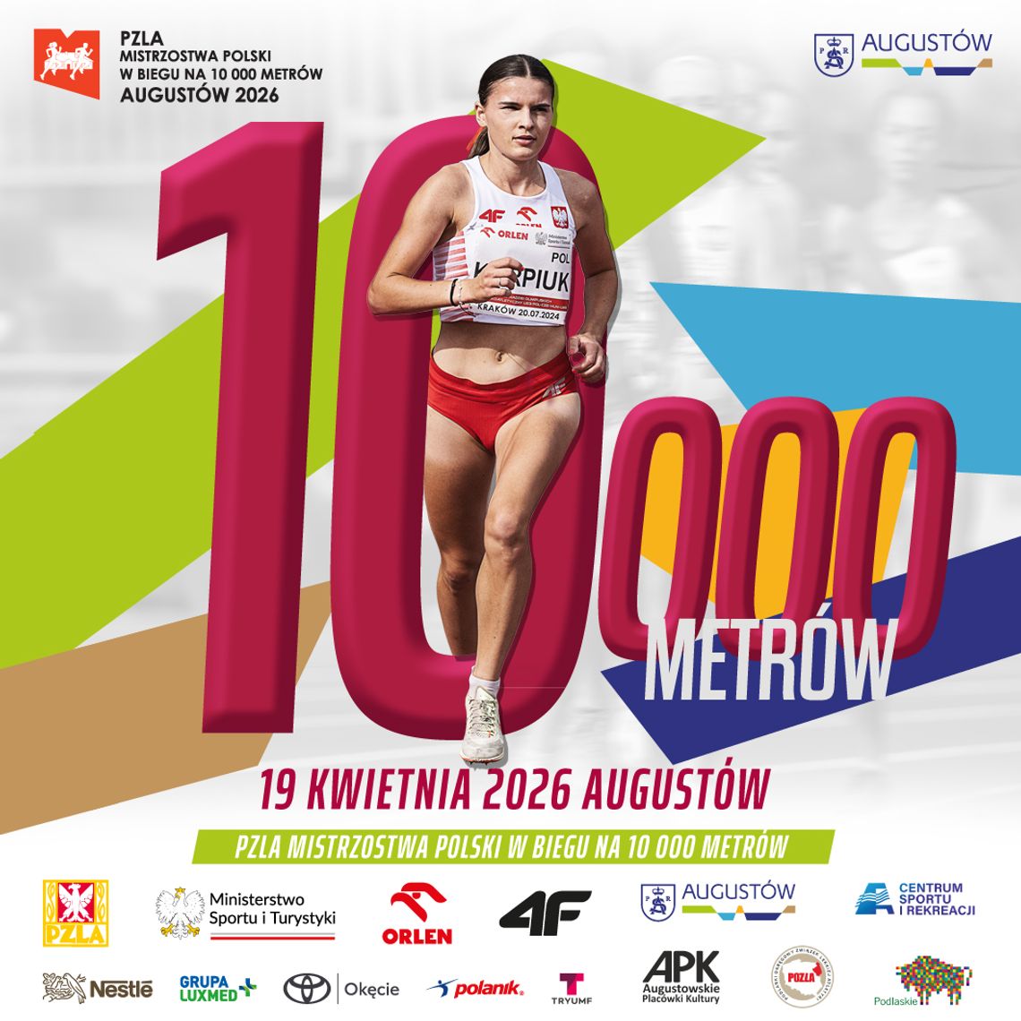 PZLA Mistrzostwa Polski w biegu na 10 000 m w Augustowie PZLA Mistrzostwa Polski w biegu na 10 000 m w Augustowie