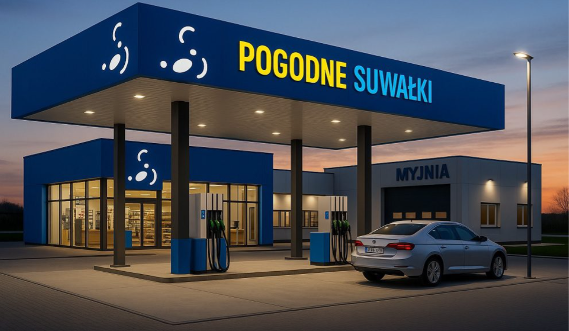⛽ Radny proponuje miejską stację paliw z myjnią w Suwałkach 🚗