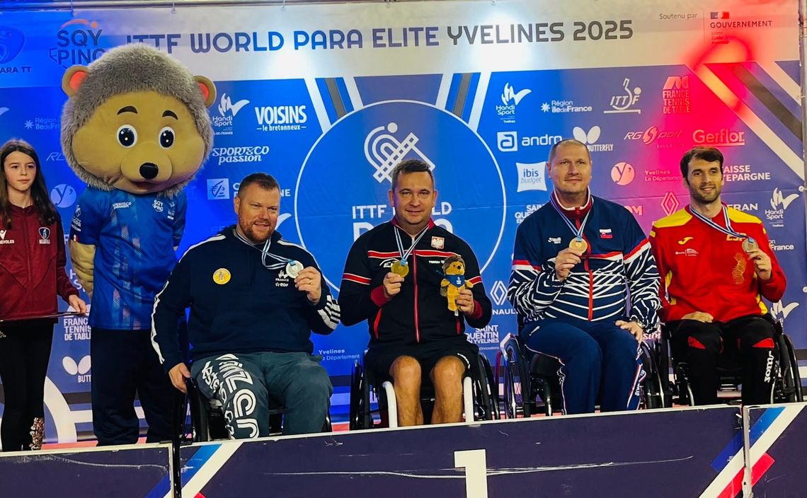 🏓 Rafał Czuper z Raczek triumfuje we Francji! 🥇🇫🇷