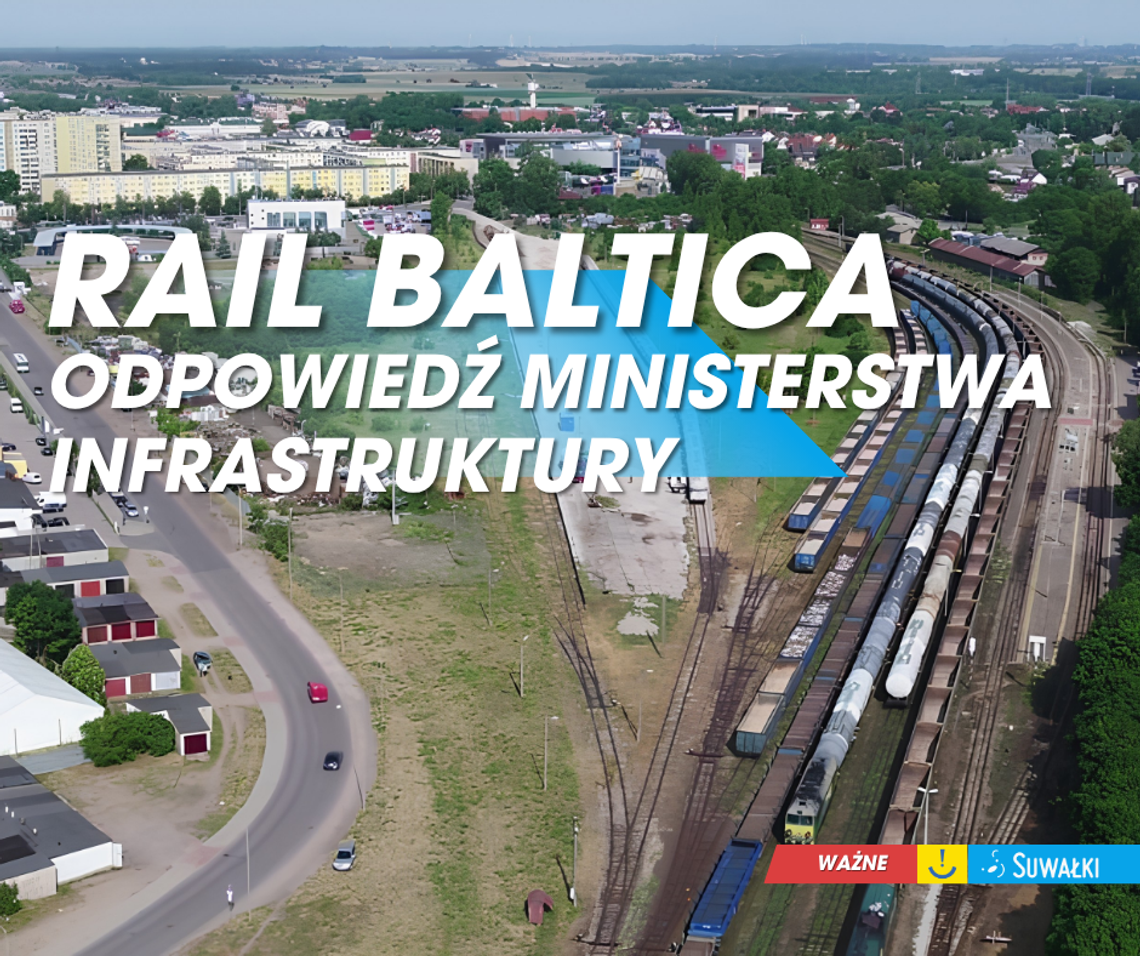Rail Baltica w Suwałkach. Ministerstwo podało harmonogram i plany dla kolei Rail Baltica w Suwałkach. Ministerstwo podało harmonogram i plany dla kolei