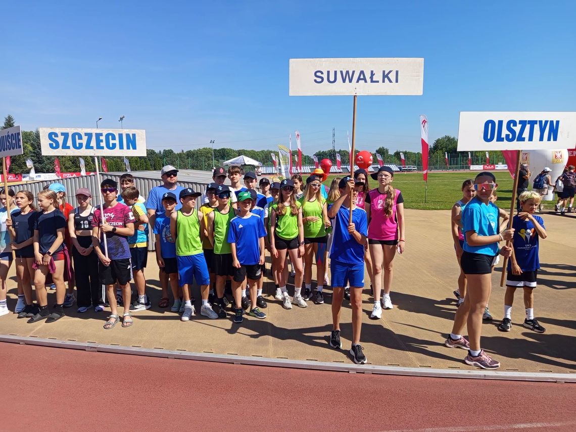 Reprezentanci Suwałk walczyli w Ogólnopolskich Finałach Czwartków Lekkoatletycznych