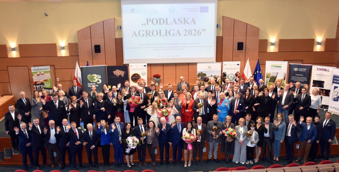 Rolnicy z regionu wśród laureatów Podlaskiej AgroLigi 2026. Doceniono gospodarstwo z gminy Lipsk