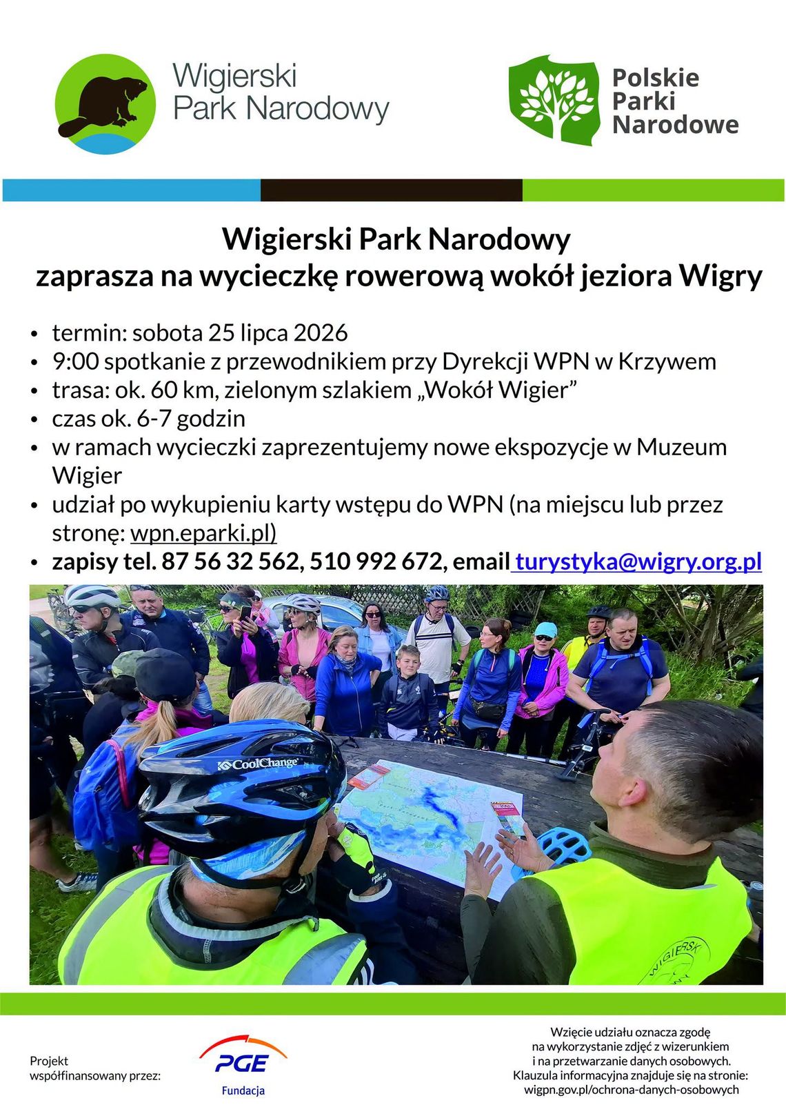 Rowerem wokół Wigier. Wigierski Park Narodowy zaprasza na 60-kilometrową wycieczkę Rowerem wokół Wigier. Wigierski Park Narodowy zaprasza na 60-kilometrową wycieczkę