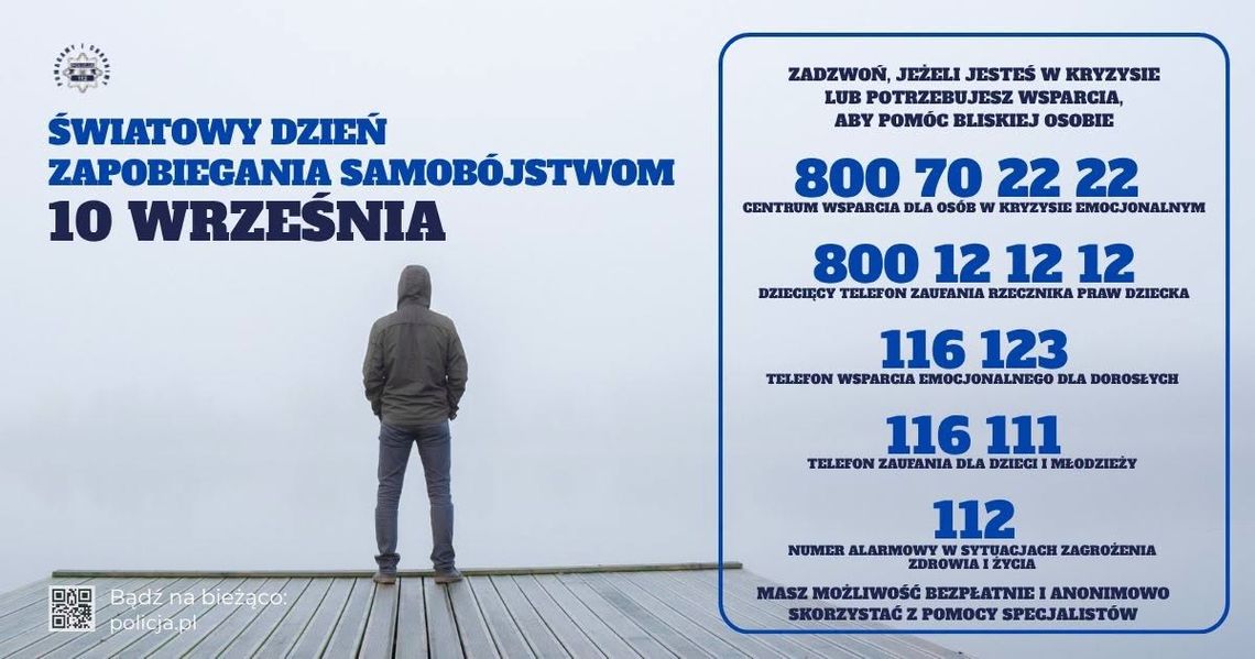 Rozmowa na wagę życia. Policjanci przypominają, jak ważna jest reakcja Rozmowa na wagę życia. Policjanci przypominają, jak ważna jest reakcja