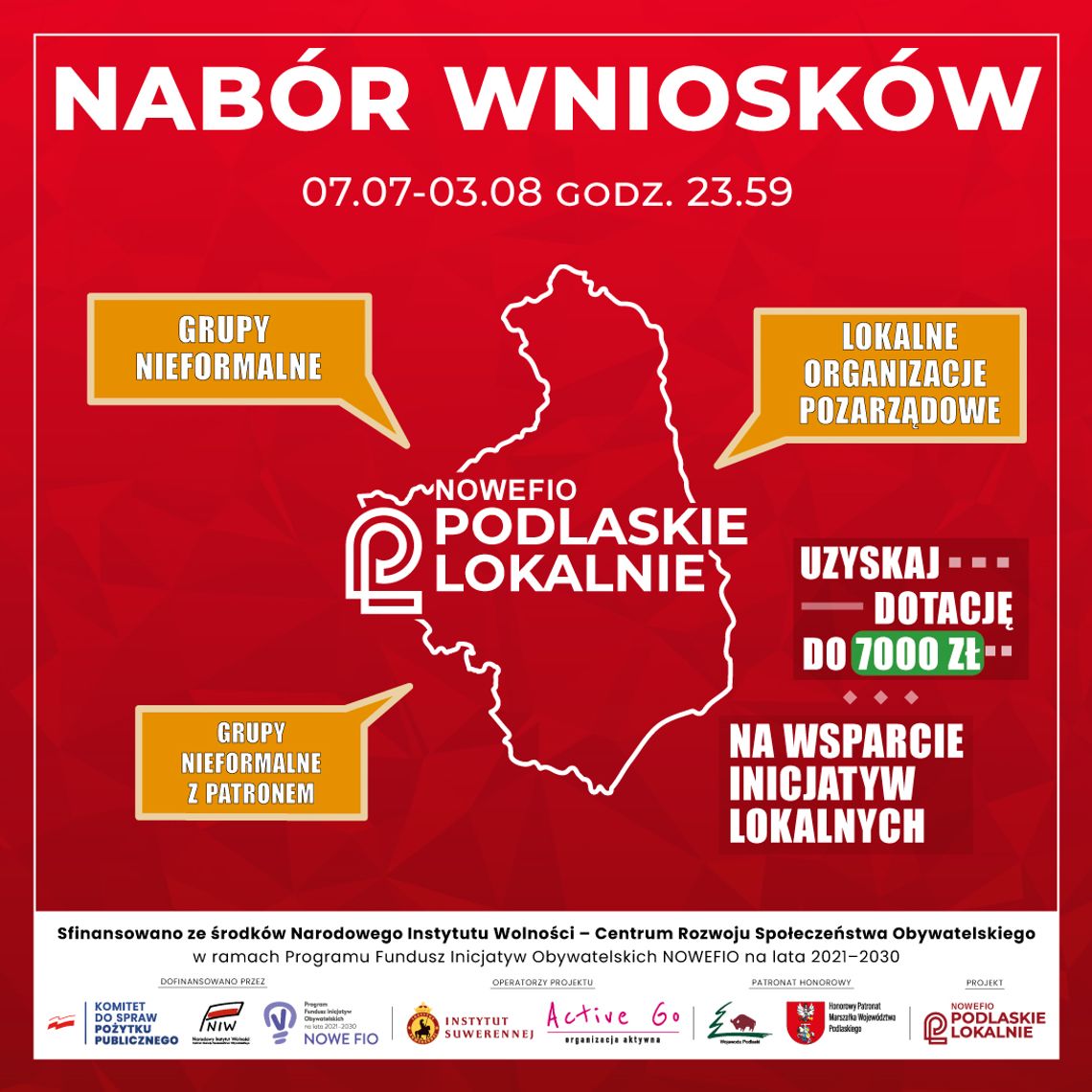💡 Ruszył nabór do Konkursu na Wsparcie Inicjatyw Lokalnych! Zgarnij nawet 7000 zł na swój pomysł 🎯