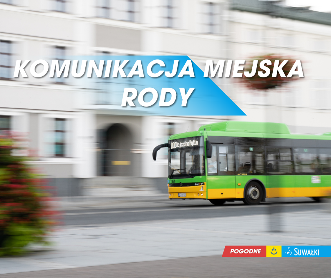 Siatka połączeń komunikacji miejskiej do Rodzinnych Ogrodów Działkowych