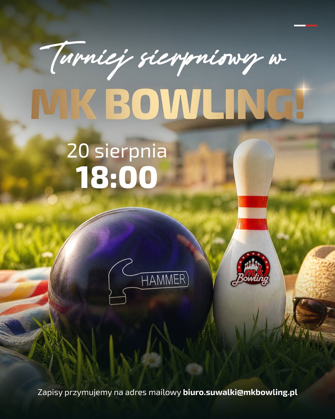 Sierpniowy turniej bowlingowy w Suwałkach. Trwają zapisy