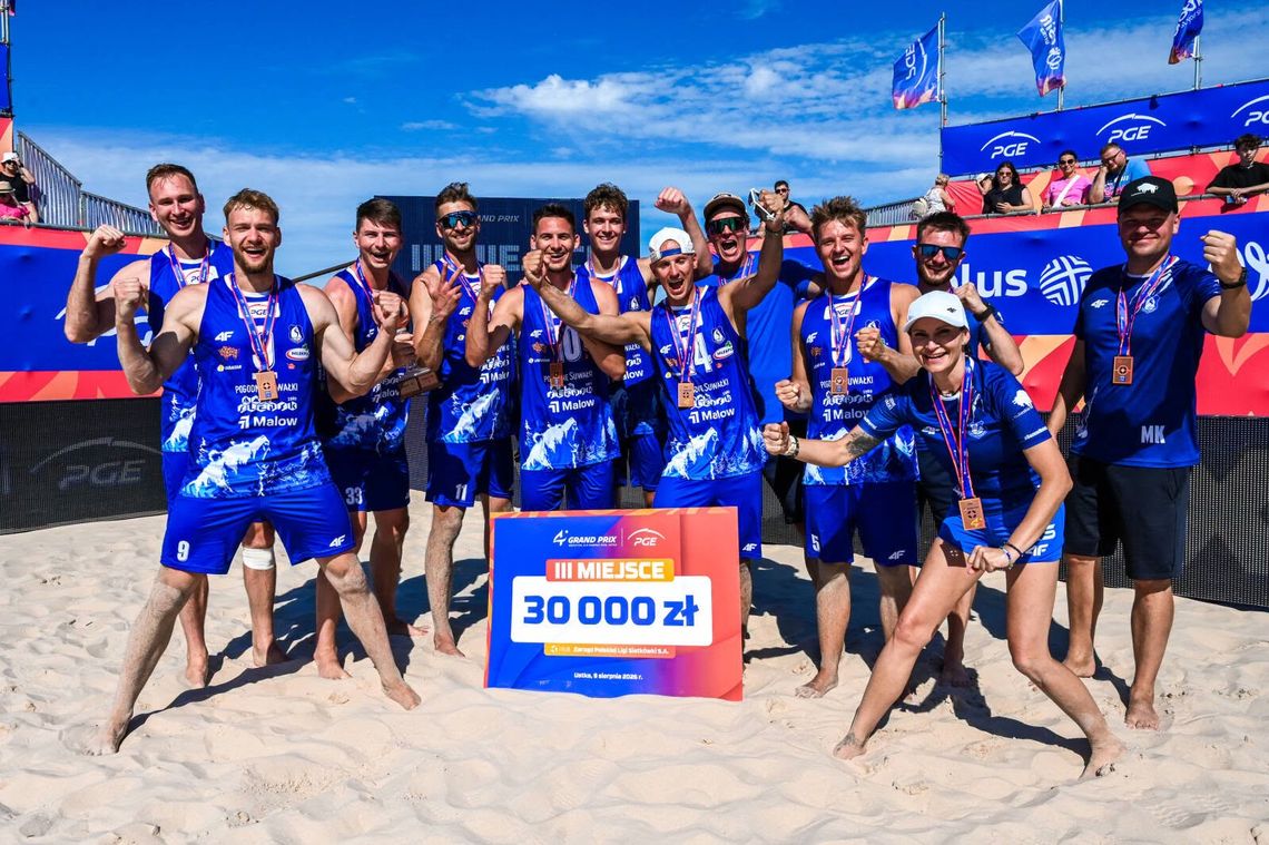 Ślepsk Malow Suwałki z brązowym medalem Grand Prix PGE! Suwalczanie na podium w Ustce Ślepsk Malow Suwałki z brązowym medalem Grand Prix PGE! Suwalczanie na podium w Ustce
