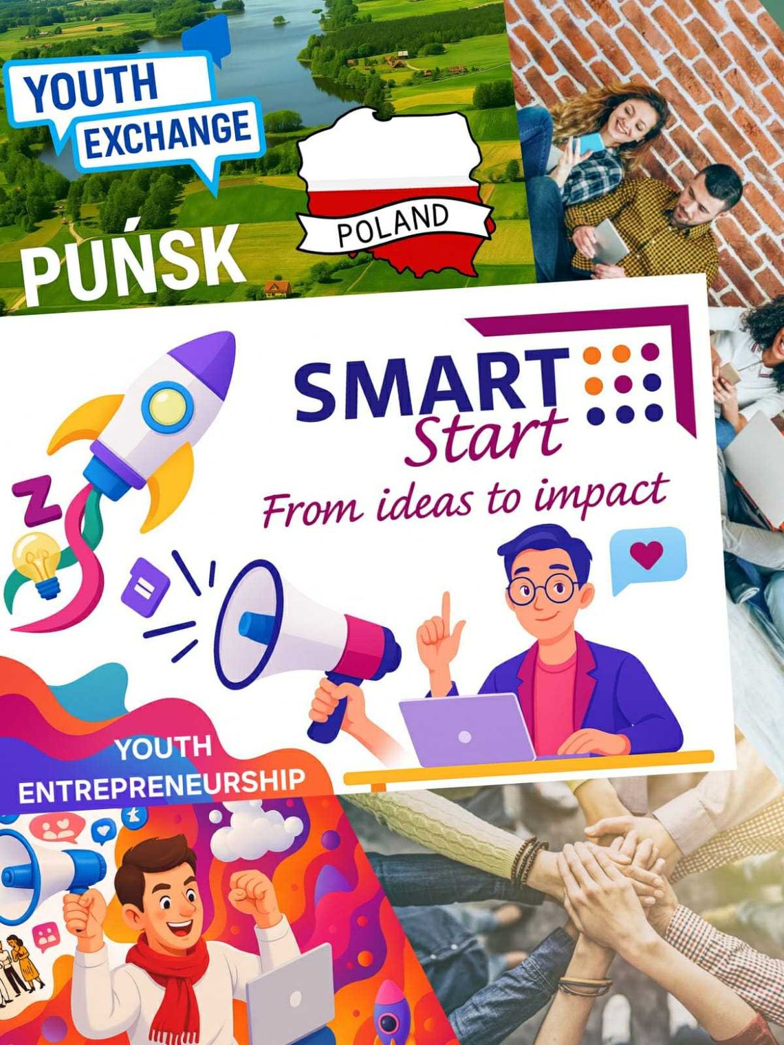 🌍 SMART–START 2.0 – Przedsiębiorczość młodzieży w działaniu 🌍 SMART–START 2.0 – Przedsiębiorczość młodzieży w działaniu