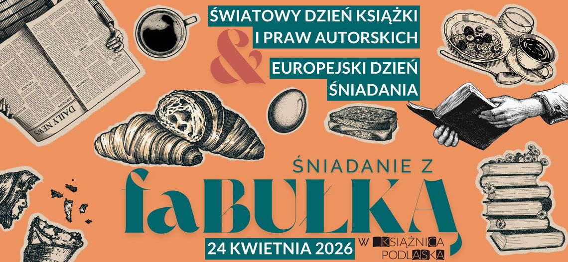 Śniadanie z faBułką w Książnicy Podlaskiej. Książki, kawa i dobre rozmowy