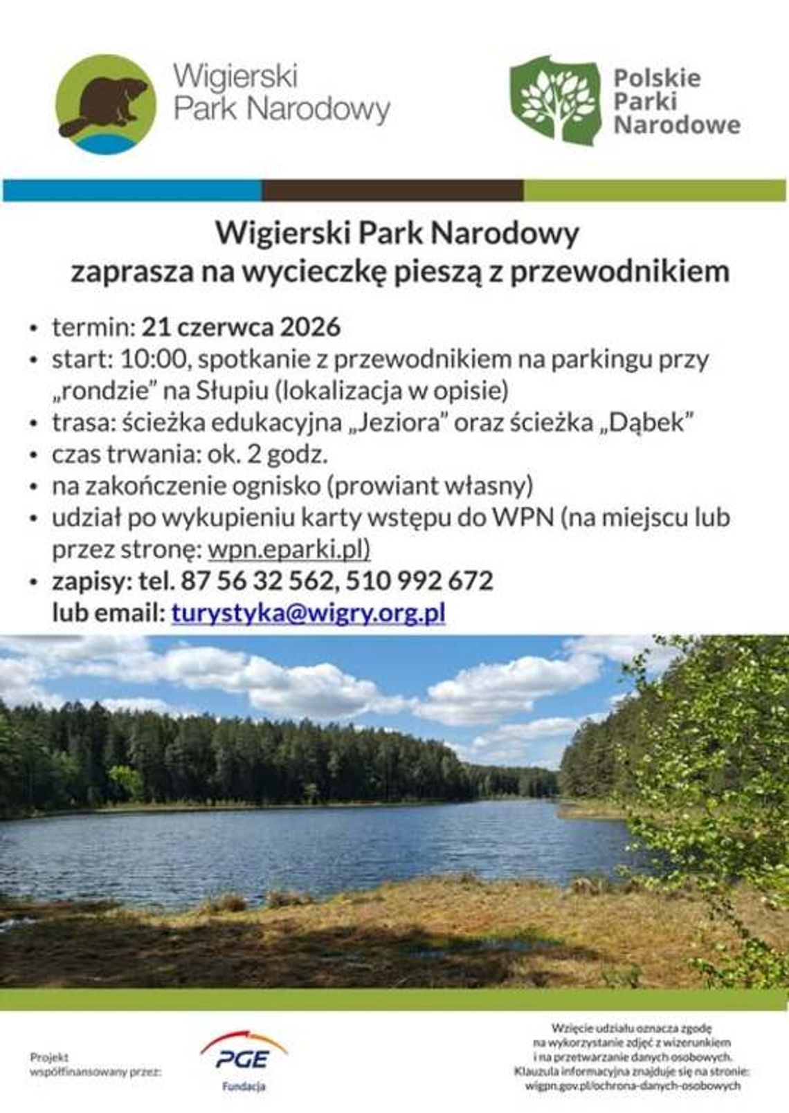 🌿 Spacer po Wigierskim Parku Narodowym z przewodnikiem. Poznaj piękno przyrody już 21 czerwca 🌿 Spacer po Wigierskim Parku Narodowym z przewodnikiem. Poznaj piękno przyrody już 21 czerwca