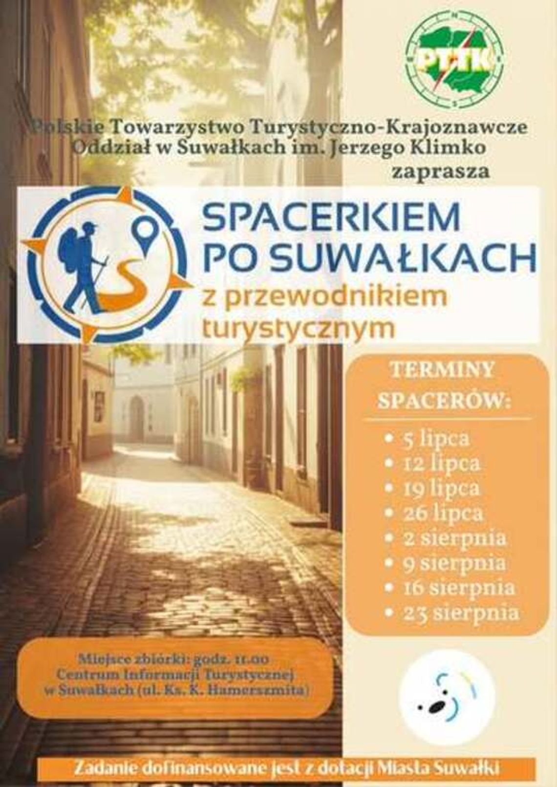 🚶 Spacerkiem po Suwałkach z przewodnikiem turystycznym 🚶 Spacerkiem po Suwałkach z przewodnikiem turystycznym