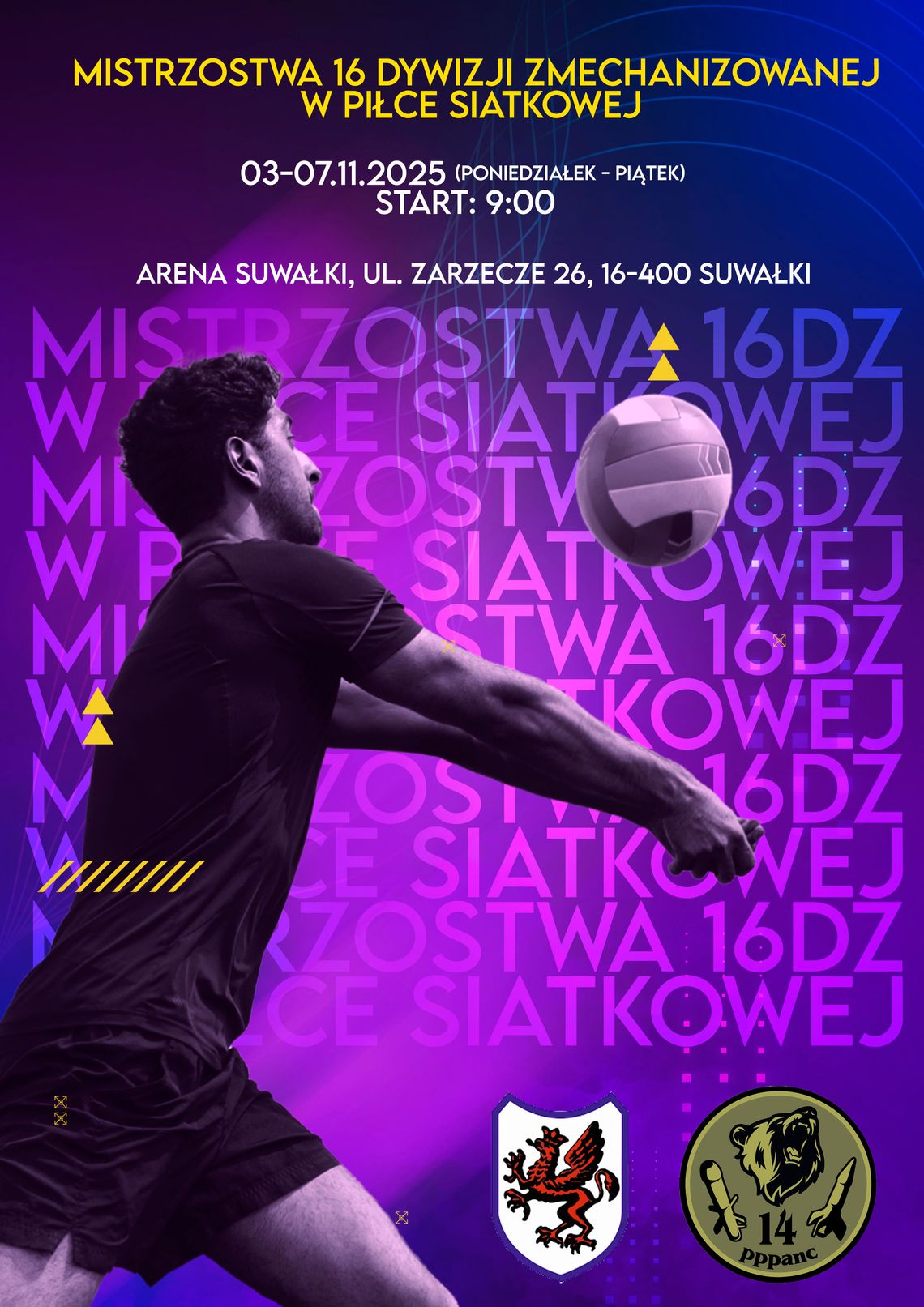 Sportowa rywalizacja w duchu fair play – ruszają Mistrzostwa 16 Dywizji Zmechanizowanej w Piłce Siatkowej