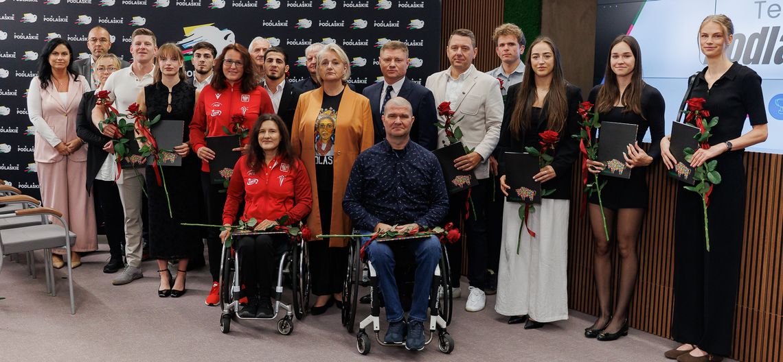 Sportowcy z Podlaskiego z nagrodami. Wśród nich zawodniczka LUKS Hańcza Sportowcy z Podlaskiego z nagrodami. Wśród nich zawodniczka LUKS Hańcza