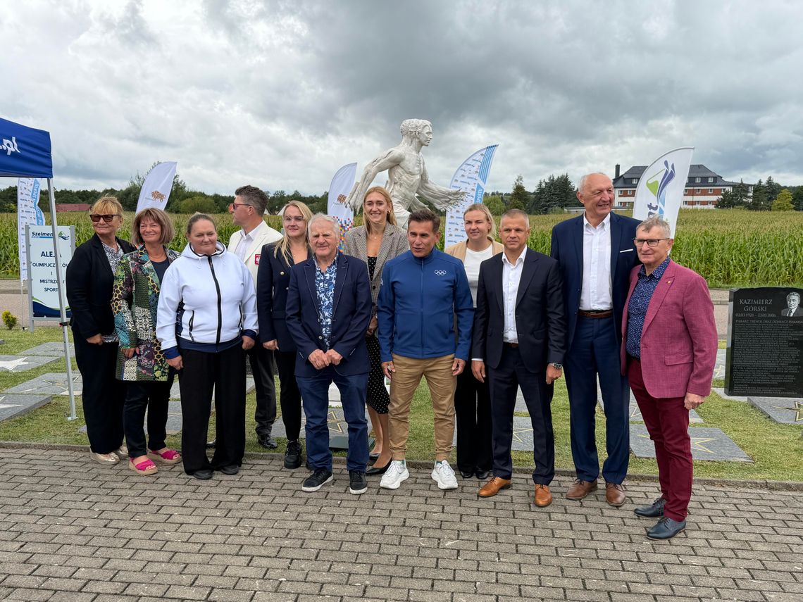 Sportowe legendy uhonorowane w Szelmencie. Jubileuszowa Aleja Olimpijczyków i Mistrzów Sportu