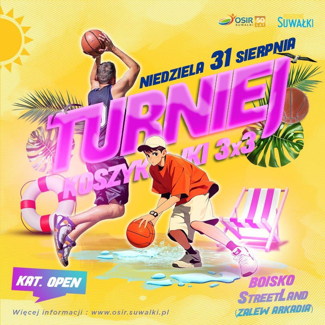 🏀 Sportowe zakończenie wakacji – nadchodzi turniej StreetBall!