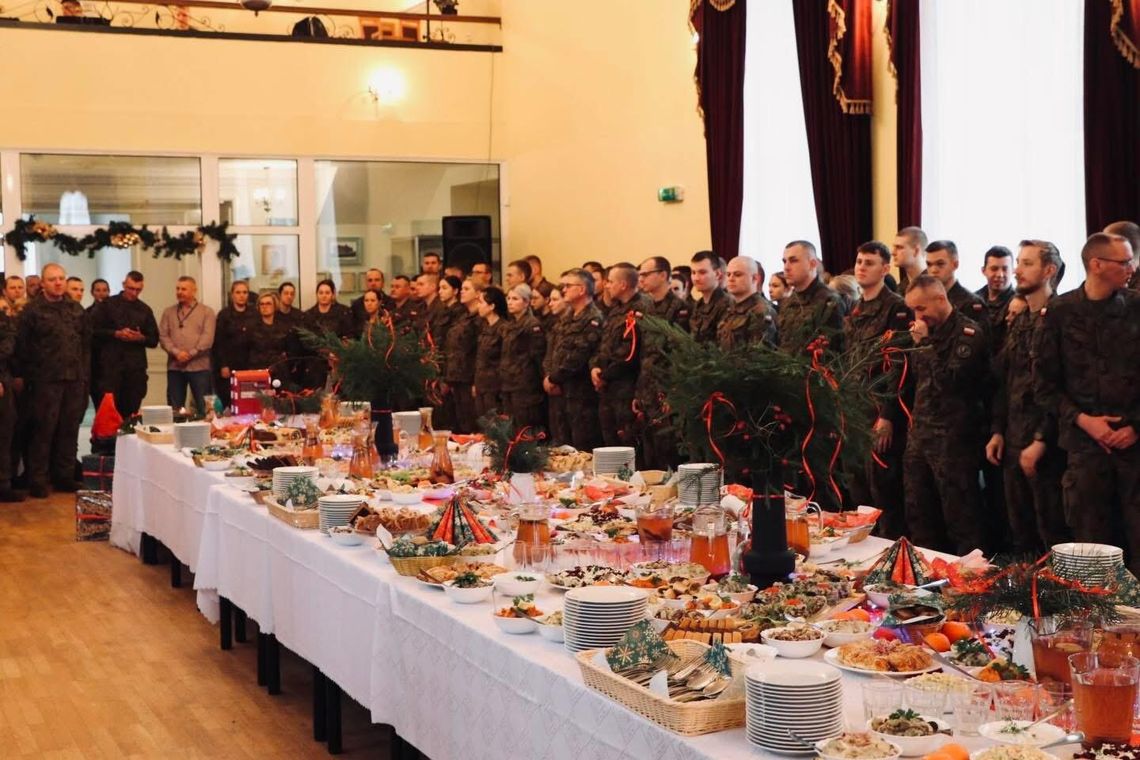 Spotkanie opłatkowe w 14. Pułku Przeciwpancernym