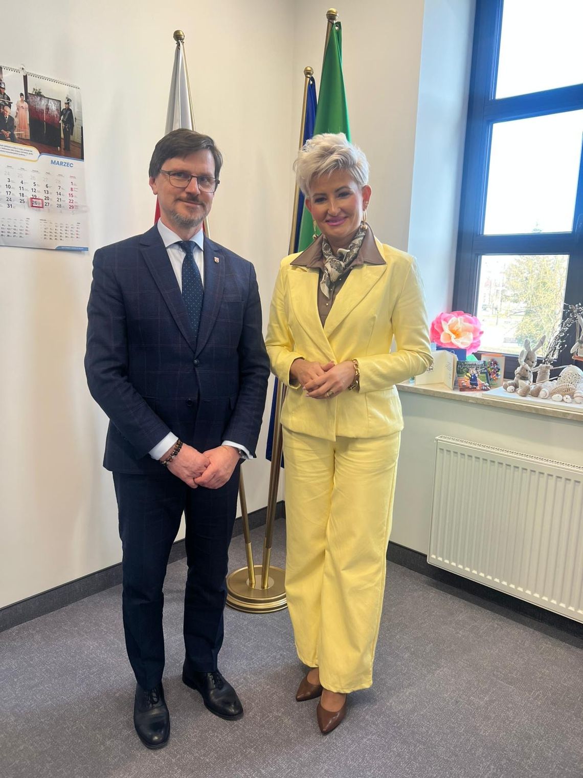 Spotkanie władz Suwałk z Podlaską Kurator Oświaty Spotkanie władz Suwałk z Podlaską Kurator Oświaty